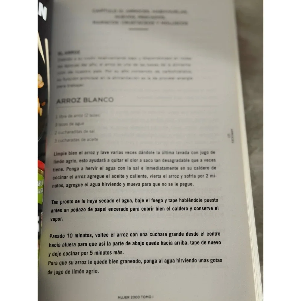 Silvia H De Pou Mujer 2000 Recetas de Cocina Tomo I Spanish Dominican Cookbook